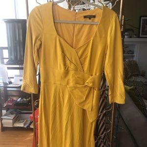 NWT Nanette Lepore yellow dress size 6